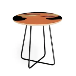 EELISE_NDRI Mean Greens Round Side Table - Deny Designs -Furniture Sales Shop GUEST 30f714e7 1b9b 4855 8a1d 2681af181e03