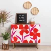 Maritza Lisa Red And Pink Floral Pattern Credenza - Deny Designs -Furniture Sales Shop GUEST 3ba4872c 5463 474d b42e cd96da7caabd