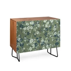 Wagner Campelo Florada Walnut Credenza - Deny Designs