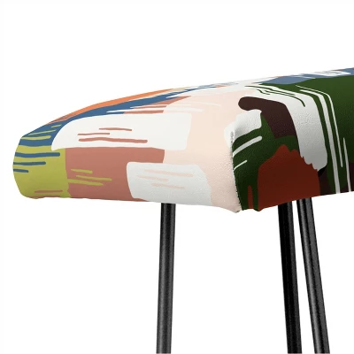 Marta Barragan Camarasa Abstract Colors Nature Bench - Deny Designs 4 Marta Barragan Camarasa Abstract Colors Nature Bench - Deny Designs - Image 2