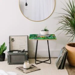 Square 83 Oranges Dense Forest Side Table Green/Black - Deny Designs 7 Square 83 Oranges Dense Forest Side Table Green/Black - Deny Designs -Furniture Sales Shop GUEST 45111472 7c6d 4e4d 80a6 116893fdf221