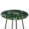 Round Emanuela Carratoni Meadow Flowers Theme Side Table - Deny Designs -Furniture Sales Shop GUEST 63cf64af 046a 4a96 a79e b385a8eda4fb