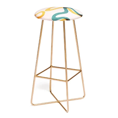 ThirtyOne Illustrations Streamers Barstool - Deny Designs 4 ThirtyOne Illustrations Streamers Barstool - Deny Designs - Image 3