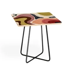 Viviana Gonzalez Retro Fusion Side Square Table - Deny Designs -Furniture Sales Shop GUEST 8e143c6b 2548 4bc9 b8c3 0da4b969197b