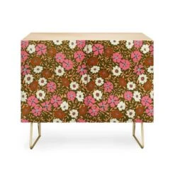 Schatzi Brown Jirra Floral Olive Credenza - Deny Designs -Furniture Sales Shop GUEST 96377508 cb25 44d4 995c 5511cc602b1d