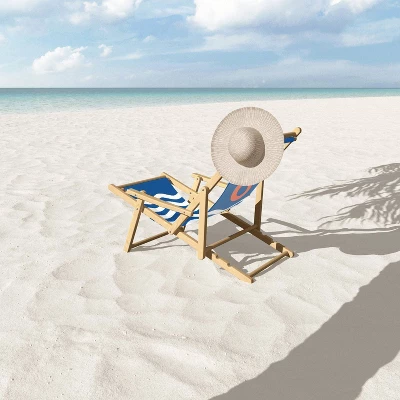 The Old Art Studio Nautical Seascape Sling Chair - Deny Designs 4 The Old Art Studio Nautical Seascape Sling Chair - Deny Designs - Image 2