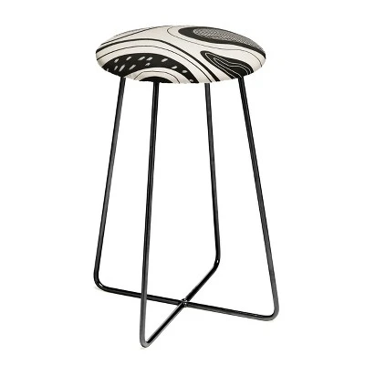 Viviana Gonzalez Retro Fusion Counter Stool - Deny Designs 4 Viviana Gonzalez Retro Fusion Counter Stool - Deny Designs - Image 2