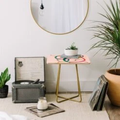 ThirtyOne Illustrations Love Side Table - Deny Designs -Furniture Sales Shop GUEST 9d29ce89 242b 45c8 bc76 f9fa76a6197c