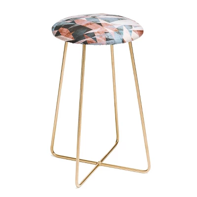 Marta Barragan Camarasa Geometric Shapes Textures Counter Stool - Deny Designs 5 Marta Barragan Camarasa Geometric Shapes Textures Counter Stool - Deny Designs - Image 3