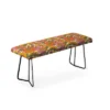 ThirtyOne Illustrations Spring In Retro Bench Orange/Pink/Black - Deny Designs -Furniture Sales Shop GUEST b81733d1 6f1f 4658 8051 0118d6e88cc1