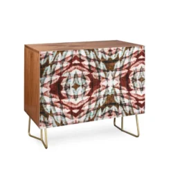 Marta Barragan Camarasa Mosaic Bohemian Style Walnut Credenza - Deny Designs