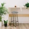Little Arrow Design Co Arcadia Herringbone Barstool Black - Deny Designs -Furniture Sales Shop GUEST bcfe842f 8b17 44c3 bd67 05aa9780aea0