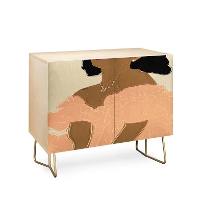 EELISE_NDRI Gushin Over You Credenza - Deny Designs 4 EELISE_NDRI Gushin Over You Credenza - Deny Designs - Image 2