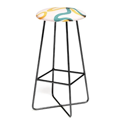 ThirtyOne Illustrations Streamers Barstool - Deny Designs 3 ThirtyOne Illustrations Streamers Barstool - Deny Designs - Image 2