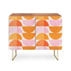 ThirtyOne Illustrations Tangerine Credenza - Deny Designs -Furniture Sales Shop GUEST d0062fbf 1d29 48c1 8873 9e6bb4af28a9
