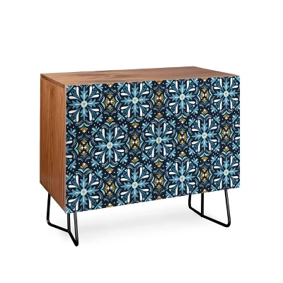 Heather Dutton Andalusia Midnight Blues Walnut Credenza - Deny Designs 3 Heather Dutton Andalusia Midnight Blues Walnut Credenza - Deny Designs