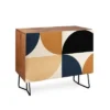 Color Poems Bold Minimalism XII Walnut Credenza - Deny Designs -Furniture Sales Shop GUEST ddf1600c 338d 45bf 9921 523ff4ed7743