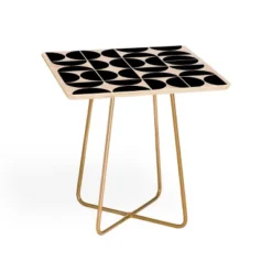 The Old Art Studio Mid-Century Modern Side Square Table - Deny Designs -Furniture Sales Shop GUEST f4467230 028e 4766 b726 6402521b2685