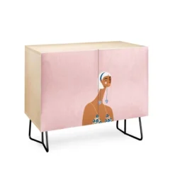 Maritza Lisa Cheetah Earrings Credenza - Deny Designs